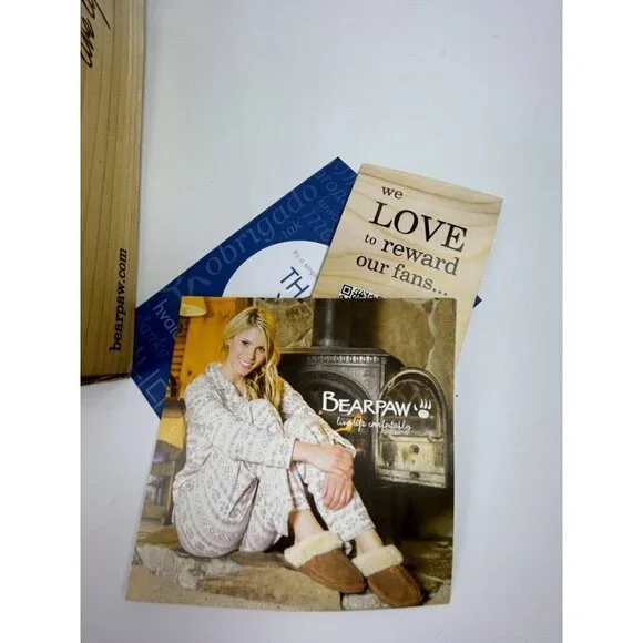 BearPaw Meadow Youth Short 604Y Chocolate Winter Boots Size 2 Youths Shoes NEW - Picture 6 of 10